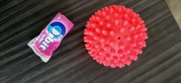 Комплект м'ячики для прання Kayfovo BALLS (KB2BR) Blue-Red 2 шт + мішечок для прання Kayfovo BAG (KBW1) білий 1 шт фото від покупців 1