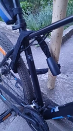 Замок для велосипеда цепной 90 см West Biking стальной велозамок под ключ замок для велосипеда самоката мотоцикла коляски противоугонный надежный велозамки вест байкинг Черный 72077 фото от покупателей 8