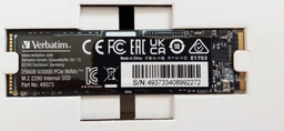 SSD диск Verbatim Vi3000 512GB M.2 2280 PCIe 3.0 x4 NVMe 3D NAND (49374) фото от покупателей 2
