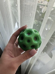 Стрибаючий м'яч Sky Ball Gravity Ball стрибунець антигравітаційний м'ячик жовтий фото від покупців 1