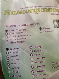 Наматрацник Flitex Terry Pro 60*120*12 (FT30.1.01) фото від покупців 2
