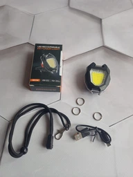 Портативний Акумуляторний LED ліхтарик брелок мультитул W5144 7 режимів прикурювач шнур магніт свисток з червоним світлом для кемпінгу та риболовлі фото від покупців 19