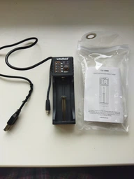Универсальное ЗУ Liitokala Lii-100B, 1 канал Ni-Mh/Li-ion/Li-Ion(4.35)/LiFePo4, USB вход, LED индикация, выбор тока, zip-пакет фото от покупателей 1
