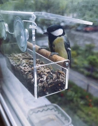 Кормушка для птиц на окно House_for_birds "Лоджия" фото от покупателей 15