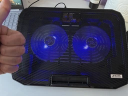 Охлаждающая подставка для ноутбука Dyxon Fix Cooling 9 Black (DXNLSFC9B) фото от покупателей 6