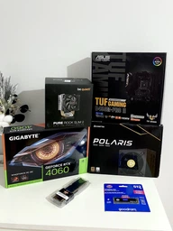 Відеокарта GF RTX 4060 8 GB GDDR6 Windforce OC Gigabyte (GV-N4060WF2OC-8GD) ( Black ) фото від покупців 1