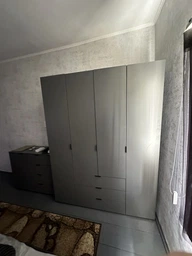 Шафа розпашна для одягу Doros Гелар 155х49,5х203,4 см Білий (DRS-011100)