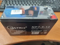 Аккумуляторная батарея Matrix AGM 12V-7.5Ah (NP7.5-12) фото от покупателей 11