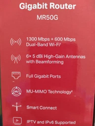 Маршрутизатор Mercusys MR50G WiFi5 / AC1900 / 1 Гбит/с фото от покупателей 15