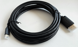 Кабель Vention Mini HDMI - HDMI 2.0 4K 60Hz 18 Гбіт/с HDR 3 м Чорний (AGHBI)