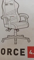 Ігрове крісло HUZARO FORCE 4.4 White Mesh Оббивка тканина Білий фото від покупців 6
