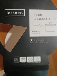 Алюмінієвий ківш Chocolate Line з антипригарним покриттям Lessner 88364-14 фото від покупців 2