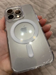 Прозорий чохол Clear Case with MagSafe для iPhone 15 Pro фото від покупців 3