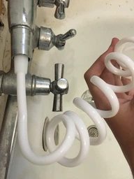 Душовий набір для умивальника Premium External Shower , душова система для умивальника, лійка для раковини з гнучким шлангом і перехідником