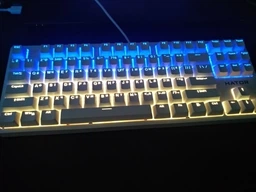 Клавиатура проводная Hator Rockfall 2 Mecha TKL Orange USB Black (HTK-520)
