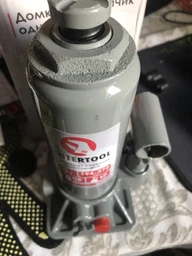 Домкрат гидравлический для авто Intertool gt0022 3т автодомкрат одноштоковый автомобильный бутылочный гидродомкрат механический вертикальный бутылочные домкраты