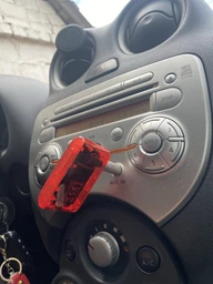 Аудио адаптер Bluetooth ресивер в машину BOROFONE BC46 |BT5.0/AUX| Оранжевый