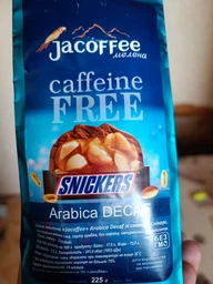 Кофе молотый без кофеина Jacoffee Arabica, Сникерс, 225г