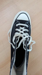 Чоловічі кеди Converse Chuck Taylor Vintage 70 HI Black/Egret 44 Чорний 162050C фото от покупателей 2