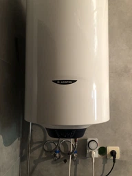 Водонагреватель Ariston круглый BLU1 ECO PL DRY, 80л, 1,8кВт фото от покупателей 19