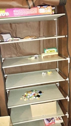 Тканевый органайзер шкаф для хранения обуви Shoe Cabinet 6110 160х60х30 см