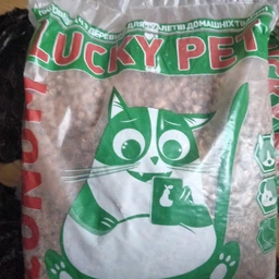 Наполнитель гигиенический Древесный Lucky Pet Эконом для кошачьего туалета 12кг фото от покупателей 1