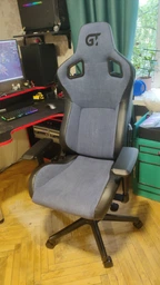 Крісло ігрове GT Racer X-8005 Dark Gray фото от покупателей 14