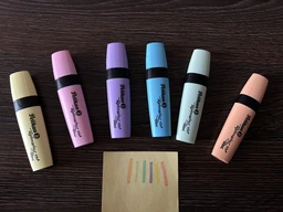 Набор текст-маркеров Pelikan 490 Pastel 6 пастельных цветов (817325)