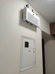 Настенная коробка для роутера Wi-Fi Полка 40*20,5*10 см Белая решетка 2 фото от покупателей 2