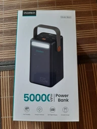 Повербанк 50000mAh Choetech B664 Deep Blue 65W PPS QC3.0 PD3.0 LED-ліхтар (43-00119) фото від покупців 4
