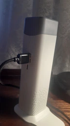 Лампа-фонарь аккумуляторная 4 в 1 настольная беспроводная с power bank и подставкой для телефона, Белый фото от покупателей 5