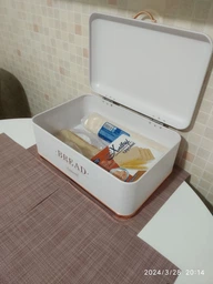 Хлібниця Bread Maestro (345х250х165) Біла MR-1677-CU-W