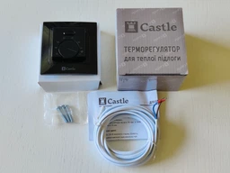 Механічний терморегулятор Castle AC308, Білий фото від покупців 1