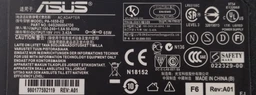 Блок питания для ноутбука ASUS by Merlion 19V 3.42A (65 Вт) штекер 5.5 х 2.5 мм длина 0.9 м + кабель питания (2000000001371) фото от покупателей 1