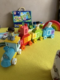 Конструктор LEGO Потяг із цифрами – вчимося рахувати (10954) фото від покупців 5