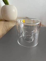 Стакан-череп UFT Skull Glass с двойным дном 70 мл (uftskullglass)