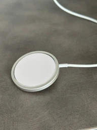 Магнитная беспроводная зарядка для айфон MagSafe 15W Type C зарядное устройство для Apple iPhone 17 16 15 14 13 12 11 Х 8 AirPods 4 3 2 LEXEGO BZU3MSC/B Black фото от покупателей 15
