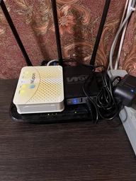 ДБЖ для роутера, повербанк MINI DC UPS WGP103 Black (8800mAh, 5V/9-12V)