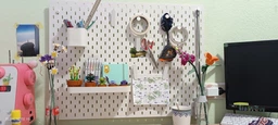 Доска органайзер на стену IKEA SKÅDIS белая 76 х 56 см 103.216.18