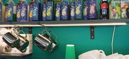Полкодержатель Универсальный уголок Loft HomeDeco черный 125х100 мм