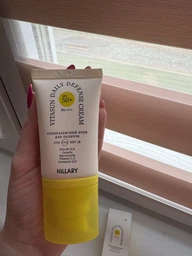 Сонцезахисний крем для обличчя SPF 50+ Hillary VitaSun Daily Defense Cream, 40 мл фото від покупців 5