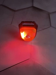 Аккумуляторный туристический аварийный фонарик брелок 3в1, с USB-зарядкой, магнитном и карабином CB-2209 Желтый фото от покупателей 12