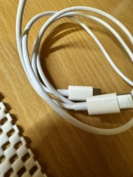 Кабель швидкої зарядки для Apple iPhone 15/15 Plus/15 Pro Max , iPhone 16/16 Plus/16 Pro Max, Samsung, Huawei, Xiaomi, Meizu, Vivo, Oppo Швидка зарядка Type-C для Type-C (USB-C - USB-C) 60W 1м Woven White фото від покупців 7