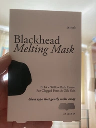Тануча маска для носа проти чорних цяток Petitfee Blackhead Melting Mask 2.5 мл 5 шт. (PETITFEE-48-5) (8809508850856)