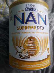 Сухая смесь NAN 3 Supreme Pro с 6 олигосахаридами и двойным пробиотиком для питания детей от 12 месяцев 800 г (7613036951449) фото от покупателей 12