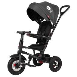 Трехколесный велосипед Qplay Rito Air складной Rubber Black (S380-10BlackRubber)