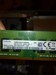 пам'ять SO-DIMM DDR4 8GB SAMSUNG ORIGINAL (M471A1K43CB1-CTD) 2666 MHz, CL18, 1.2 V фото от покупателей 4