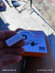 Bluetooth гарнитура Jabees Beatle Blue