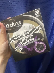 Салфетки для оновлення чорного кольору Deluxe 20 штук фото від покупців 2