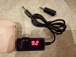 Кабель для роутера від USB 5V на DC 9V або 12V (перемикач) | "Wi-Fi без світла" від Повербанка (і для для інших пристроїв з живленням DC, 5.5x2.1mm / 3.5x1.35mm) | адаптер/перехідник фото від покупців 7